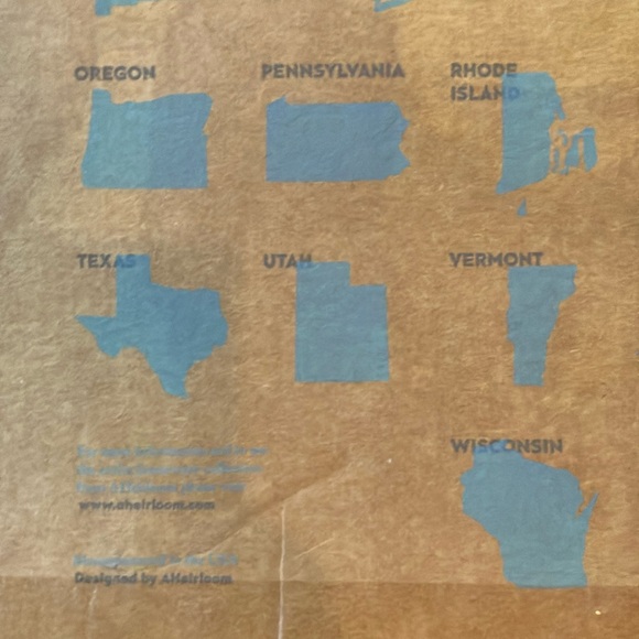 Bamboo Virginia State Cutting Board - Picture 9 of 13